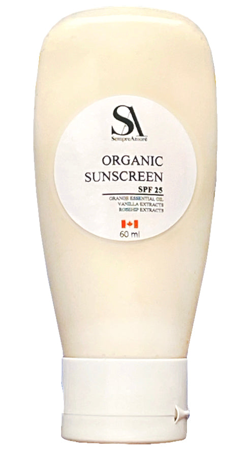 SA Organic Sunscreen SPF25 60 mL
